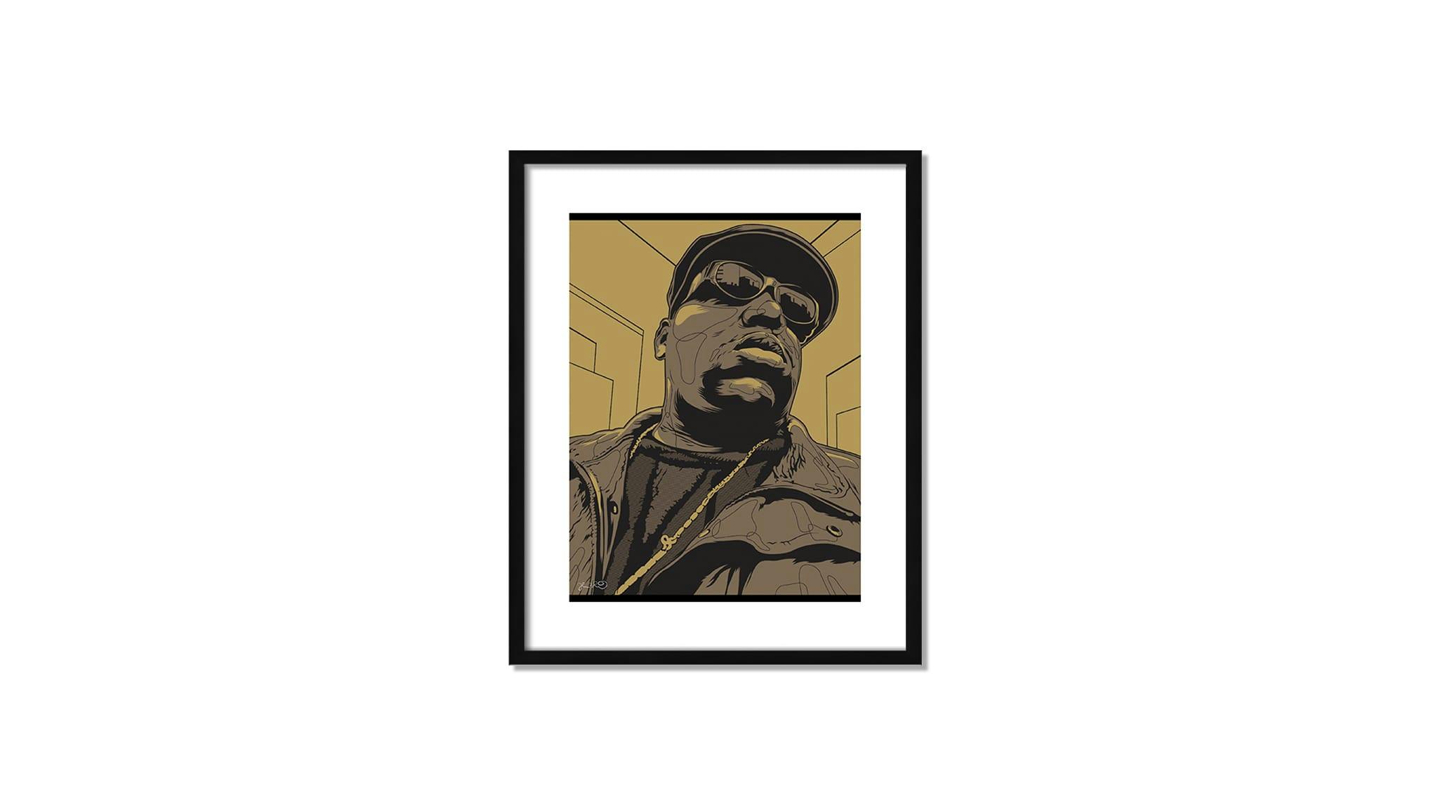 Paper w/ Black Frame